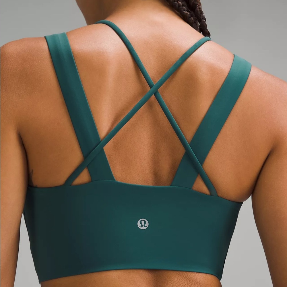 Like a Cloud Longline Bra
Light Support, D/DD Cup
Storm Teal Color Size 6